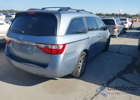 2012 Honda Odyssey Ex-L from USA, damaged, VIN 5FNRL5H6XCB095032